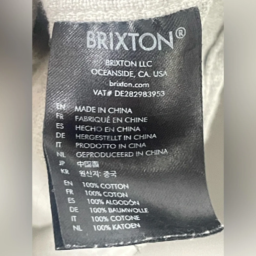 Brixton Button Up Jersey M - Picture 2 of 7